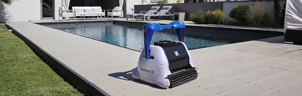 Robot électrique Tiger Shark piscine