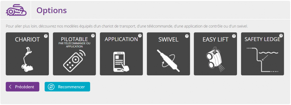 étape 5 pour choisir son robot piscine